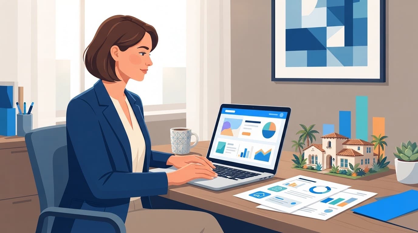 Rental property comparison with a property manager