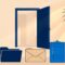 A rental doorway with a key, lease folder, deposit envelope, checklist, and clock.